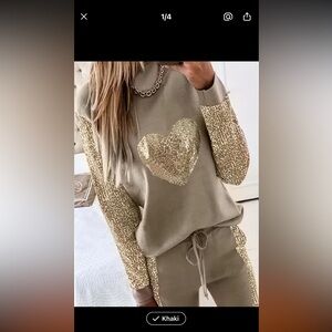 Jogger set.    New never worn.   Size small